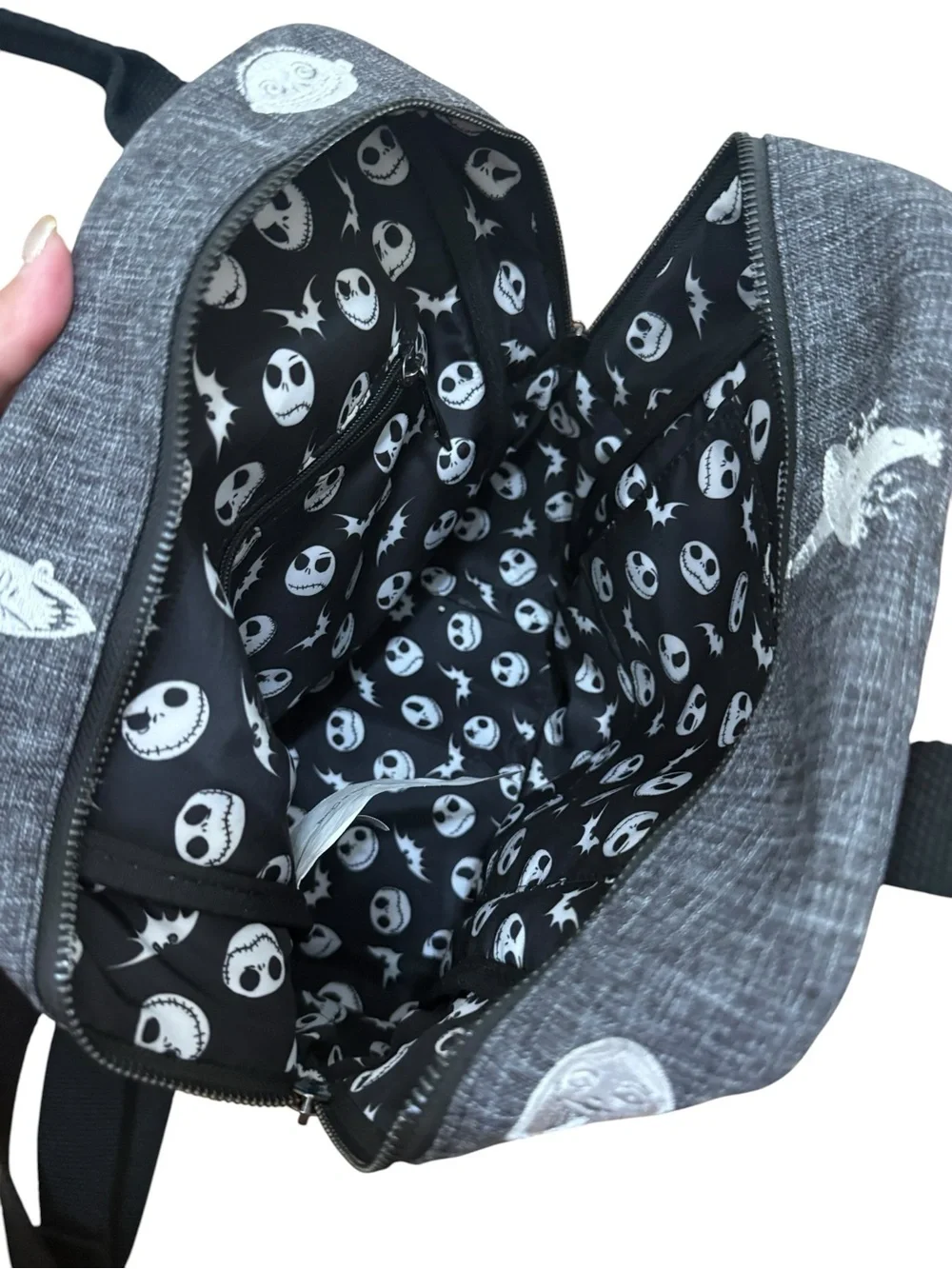 Disney Parks Loungefly Backpack - The Nightmare Before Christmas Gang - Canvas